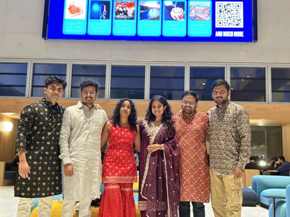 students dressed in traditional clothing