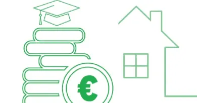 image of books and a house 