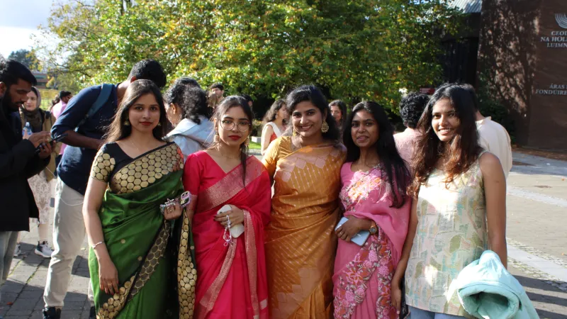 students at Diwali 2025