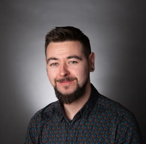 Image of Library Staff member Jesse Waters