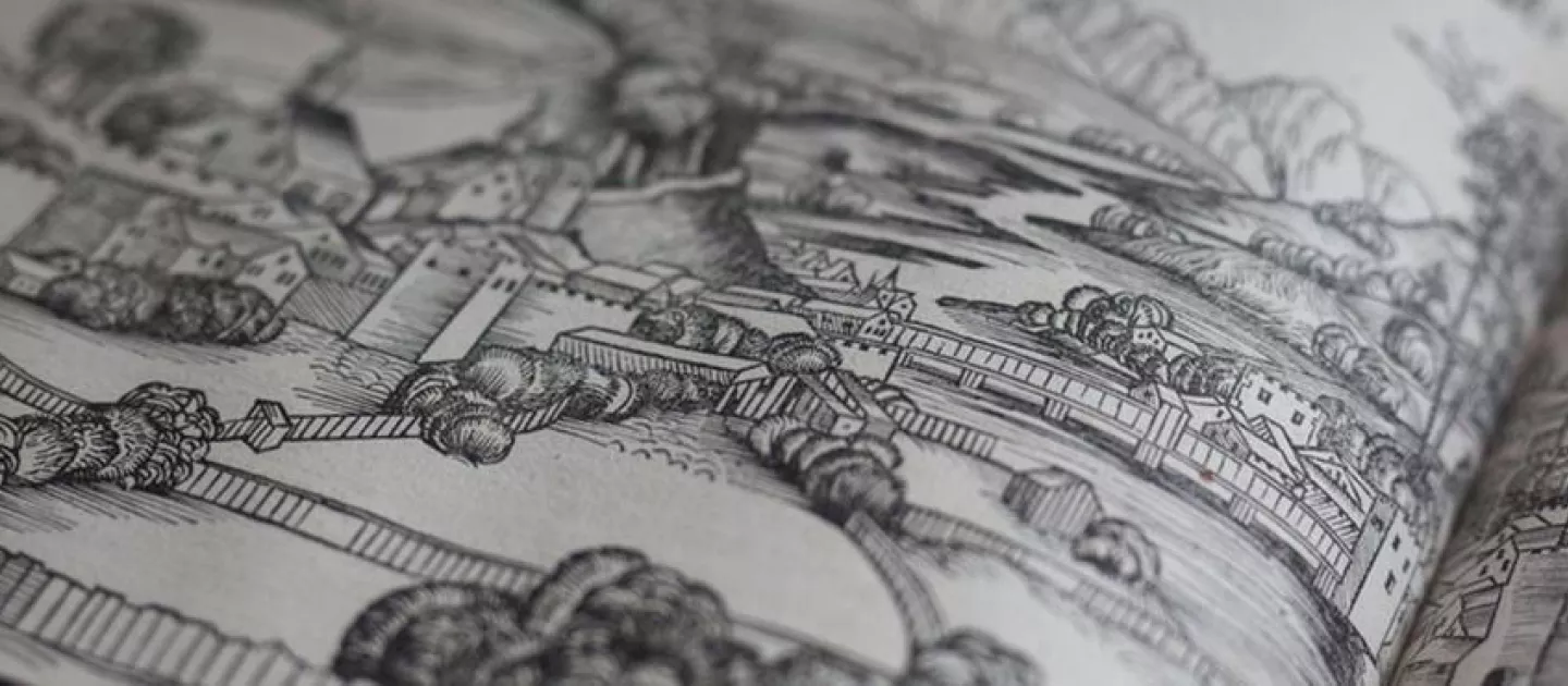 Image taken from a book in special collections & archives