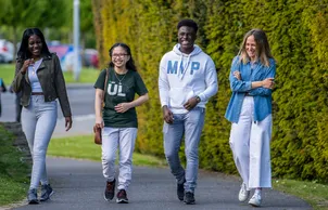 International Students on Campus 